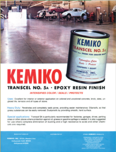 Retro Kemiko Ad for Transcel Epoxy