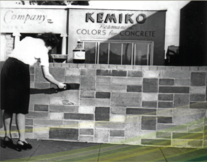 About Kemiko - Retro Kemiko Brick Wall Using Stone Tone Stain