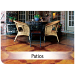 Kemiko Products Application - Patio Example